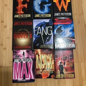 James Patterson Book Collection, great used condition